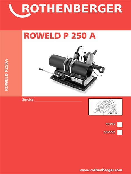 Компоновочная схема для ROWELD P 250 А компоновочная схема для roweld p 250 а