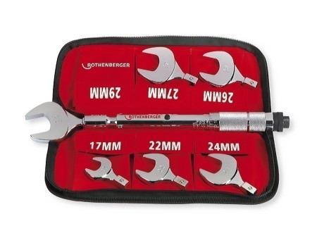 Динамометрический гаечный вильчатый ключ