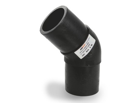 ОТВОД ЛИТОЙ 45° PE100 PN16 D160 ОТВОД ЛИТОЙ 45° PE100 PN16 D160