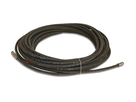 Шланг для чистки труб DN6/500бар 1/4"ш 11м черный Шланг для чистки труб DN6/500бар 1/4"ш 11м черный