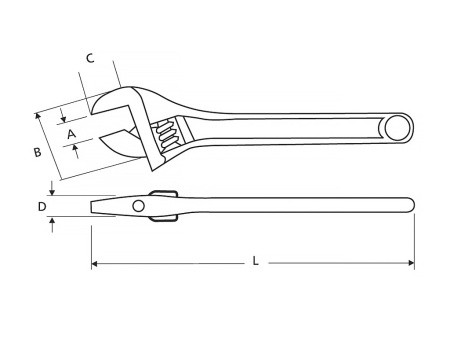 Разводной ключ 135, 6 Разводной ключ 135, 6