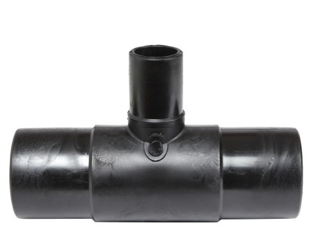 ТРОЙНИК ЛИТОЙ ПЕРЕХОДНОЙ ДЛИННЫЙ 90° T PE100 PN16 D110X50 ТРОЙНИК ЛИТОЙ ПЕРЕХОДНОЙ ДЛИННЫЙ 90° T PE100 PN16 D110X50