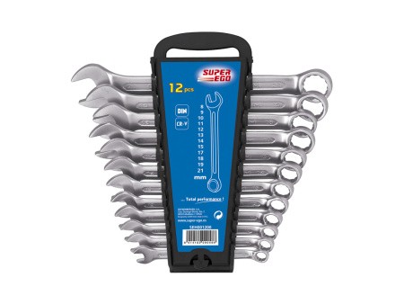 Набор CR-V комбинированных рожково-накидных ключей Набор CR-V комбинированных рожково-накидных ключей