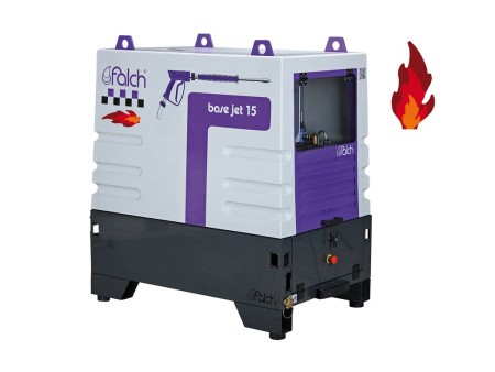 Установка сверхвысокого давления с нагревом base jet 15 500 -15-100-e в защитном кожухе